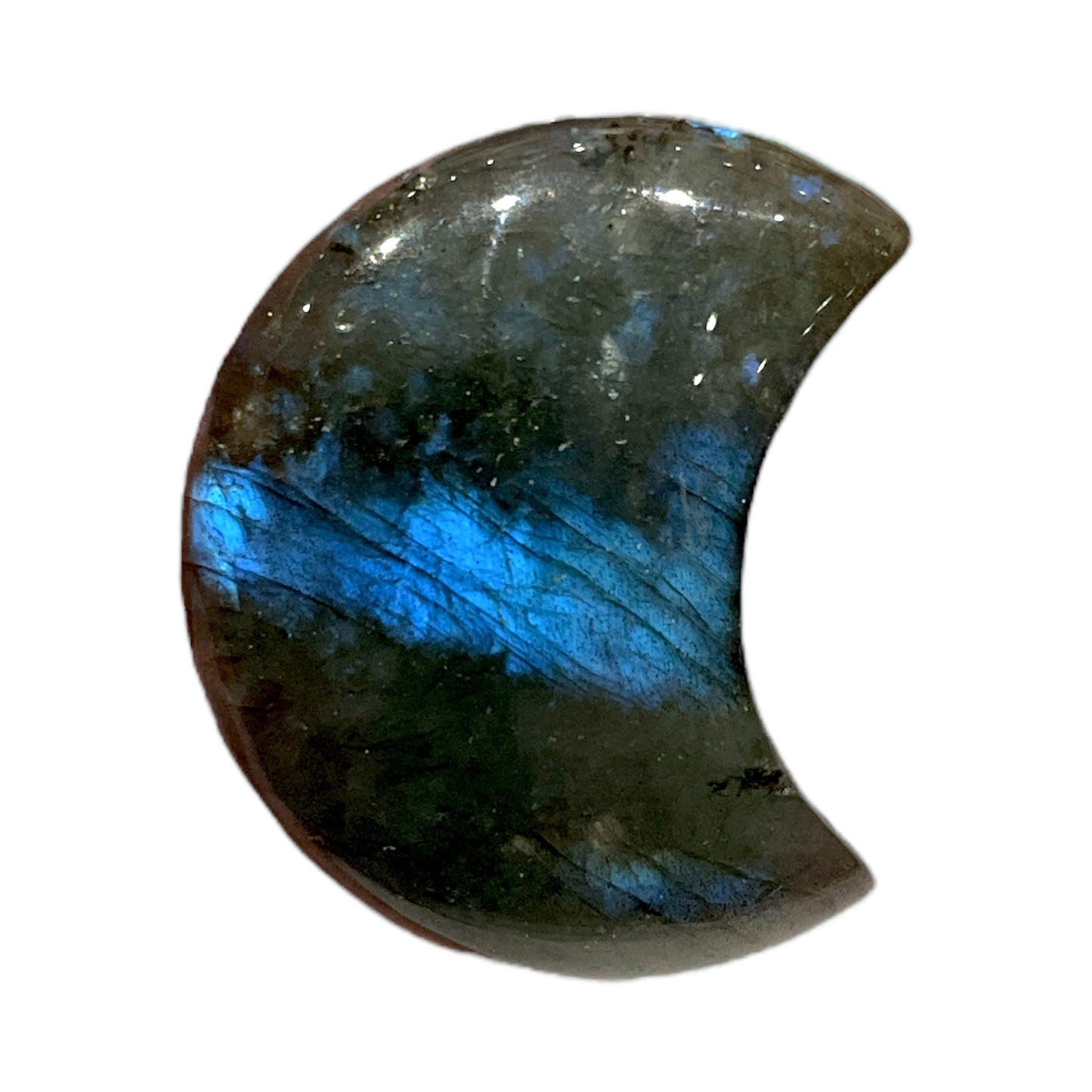Lune Labradorite à l'unité - Foliesbijoux