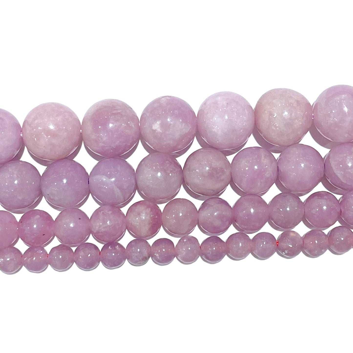 Fil de perle Lépidolite clair A+ - Foliesbijoux