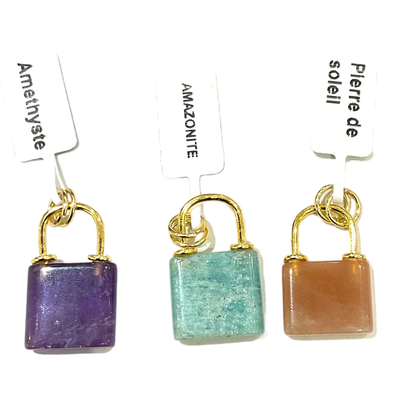 Pendentif forme cadena doré - Foliesbijoux