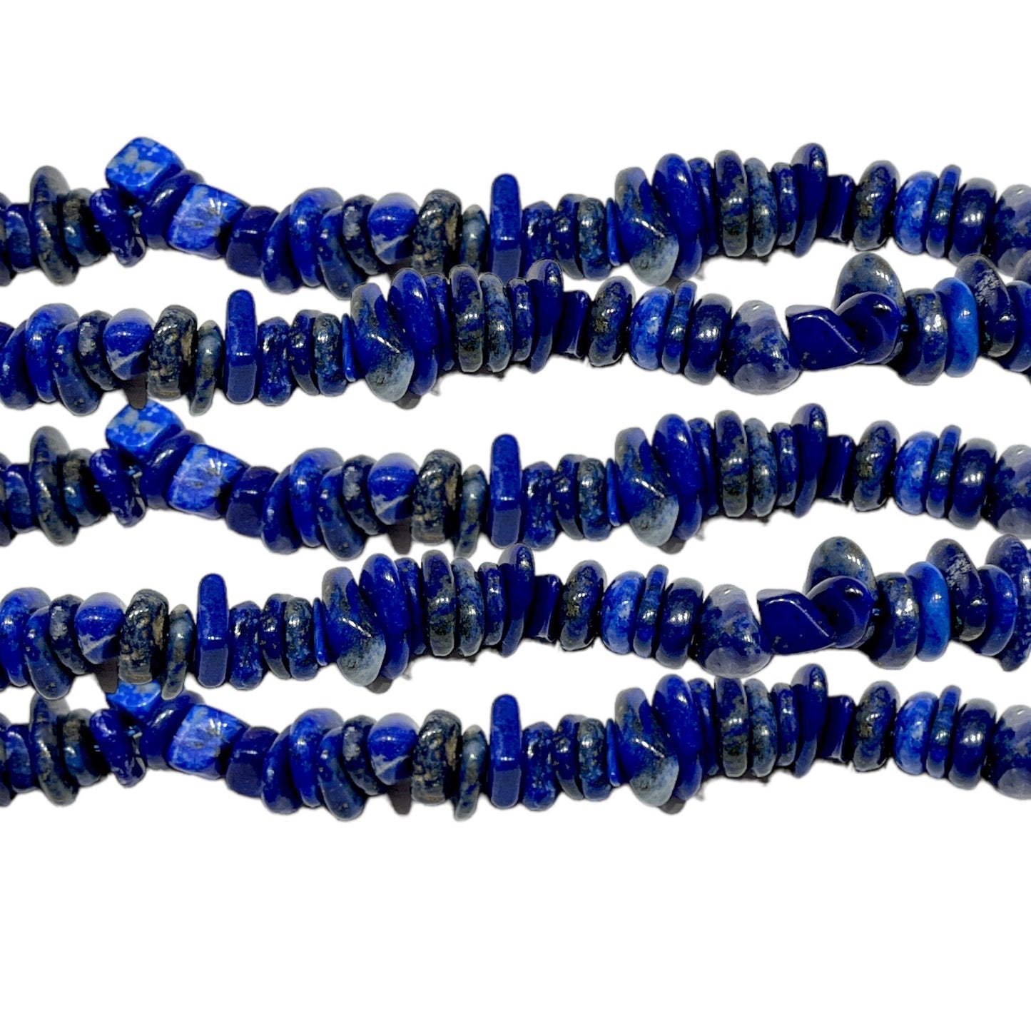 Fil de pierre baroque Lapis-lazuli A - Foliesbijoux