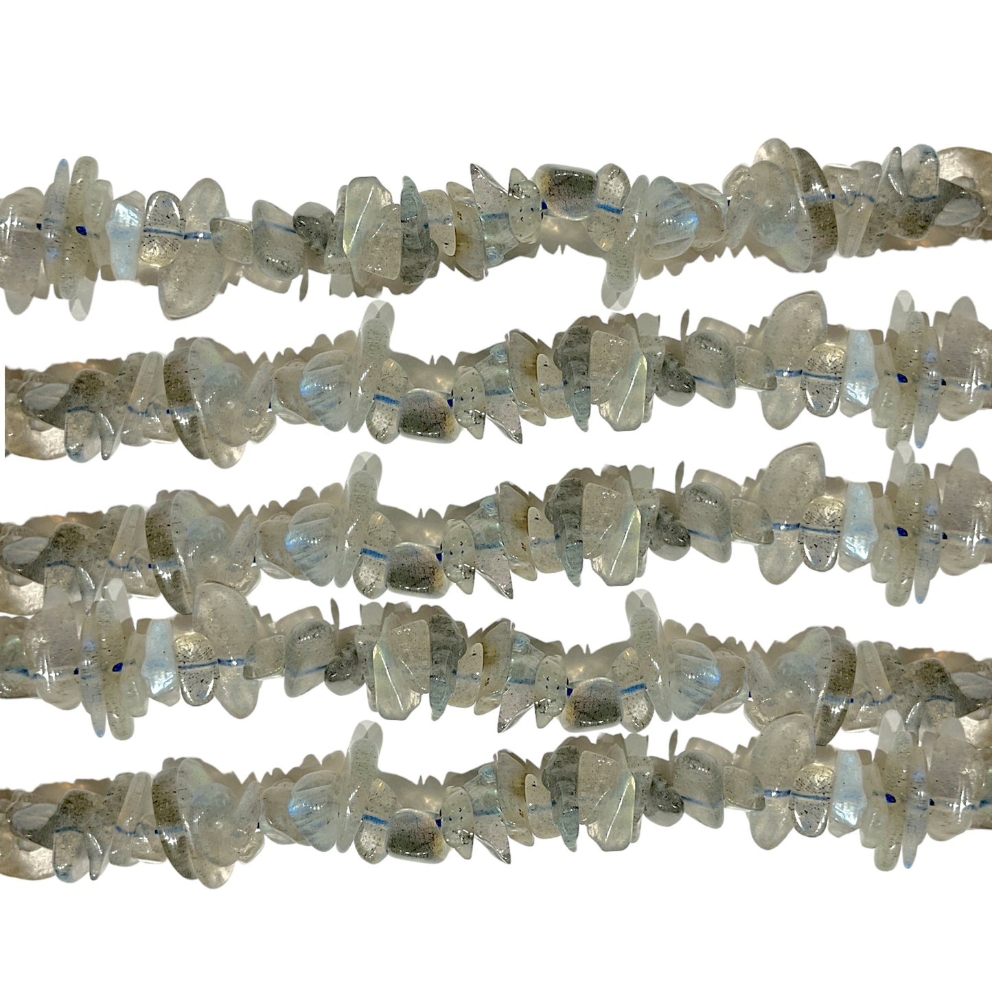 Fil de pierre baroque Labradorite A - Foliesbijoux