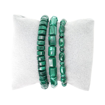 Bracelet Malachite (3 modèles disponible)