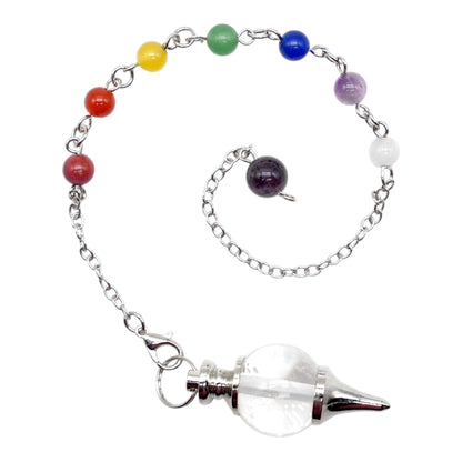 Pendule forme boule (10 pierres disponible)