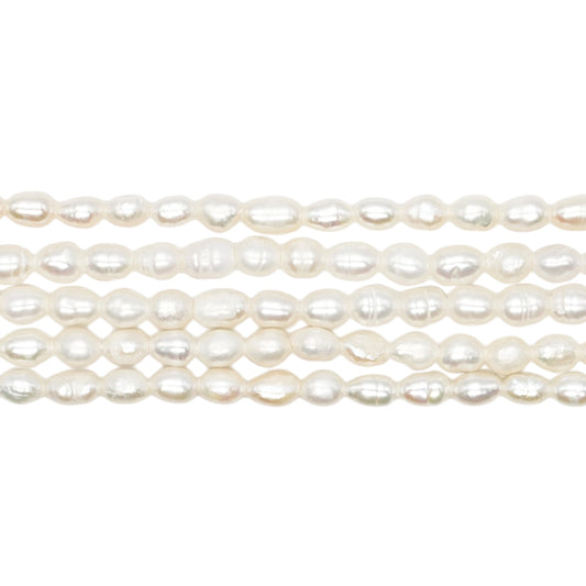 Fil de perle d’eau douce 2.5-4 mm [11]