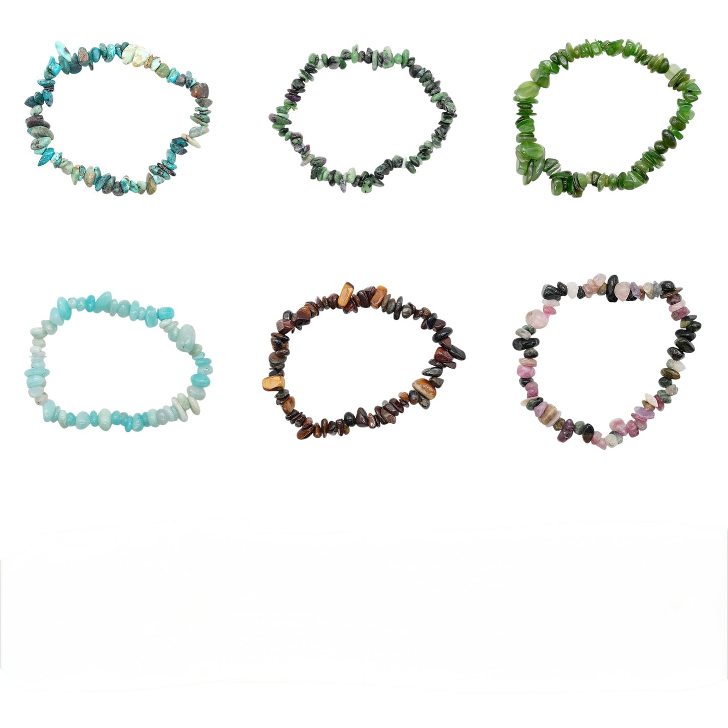 Bracelet baroque (42 pierres naturelles disponible)