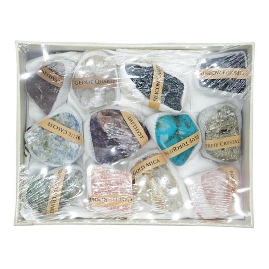 Boîte de Pierre mix 18x14x4 cm N°33