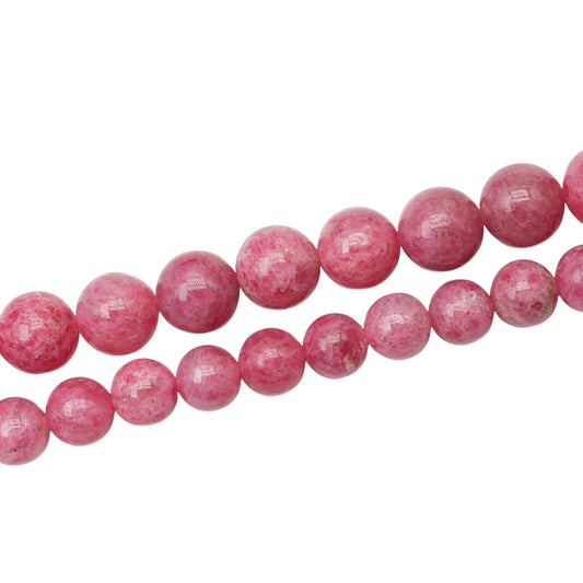 Fil de perle Rhodocrosite du brésil AAA