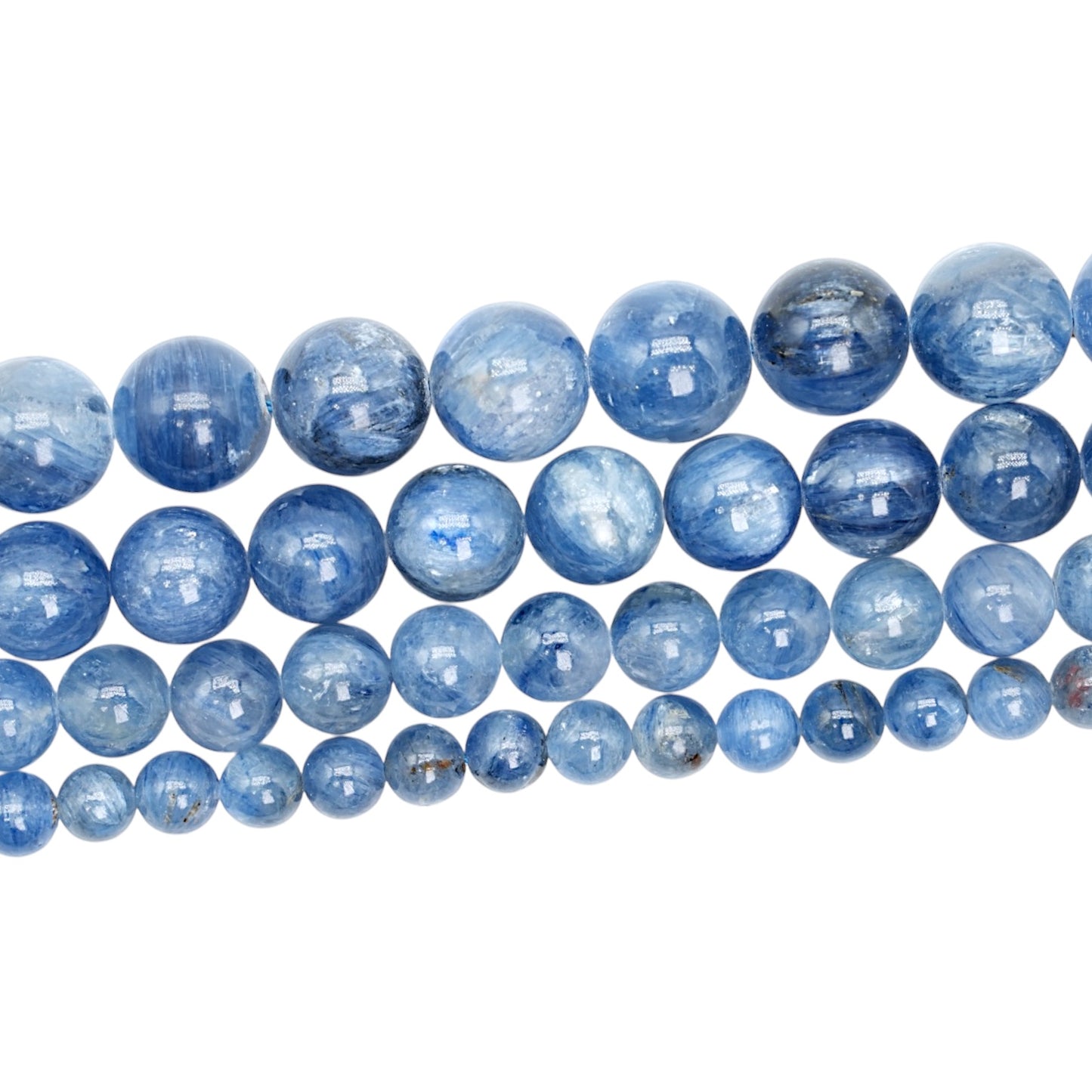 Fil de perle Cyanite Bleue claire AAA