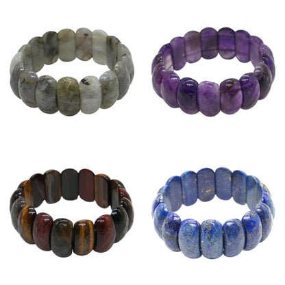 Bracelet facetté AA+ 13x25 mm (8 pierres disponible) #10