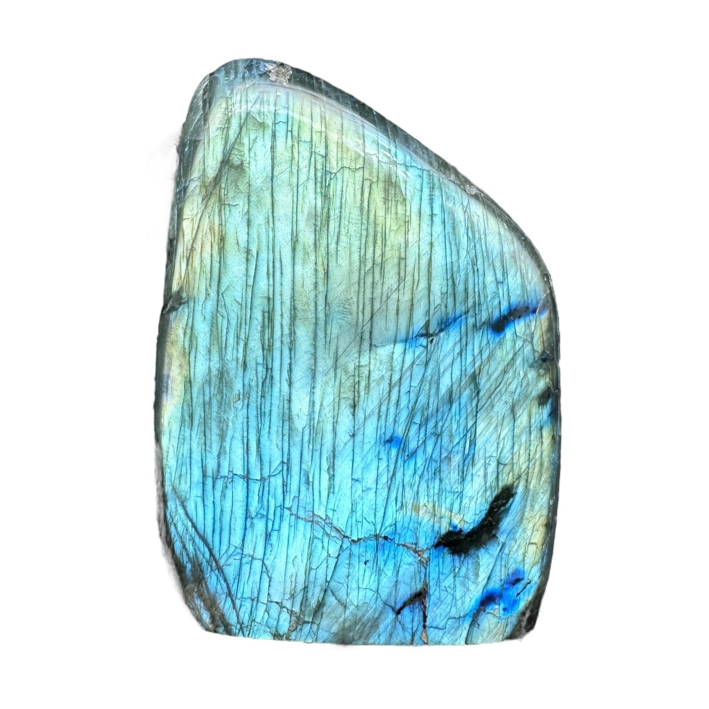 Labradorite flashy forme libre AAA(Lot 25) 780g 11x8x4.5cm