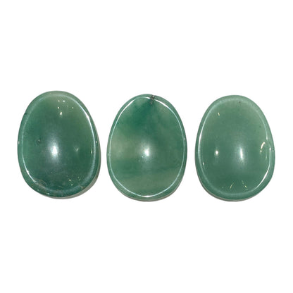 Galet anti stress aventurine verte