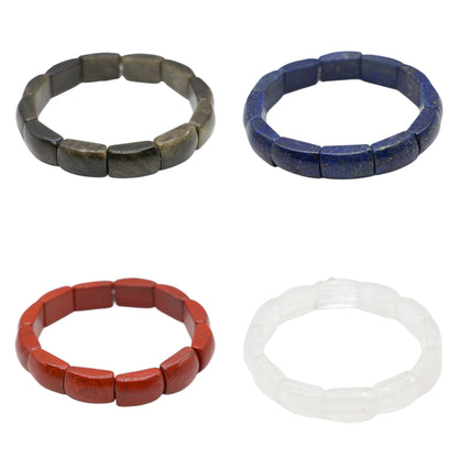 Bracelet à 2 trous AA+ 11x17 mm (27 pierres disponible) #8 RESTOCK