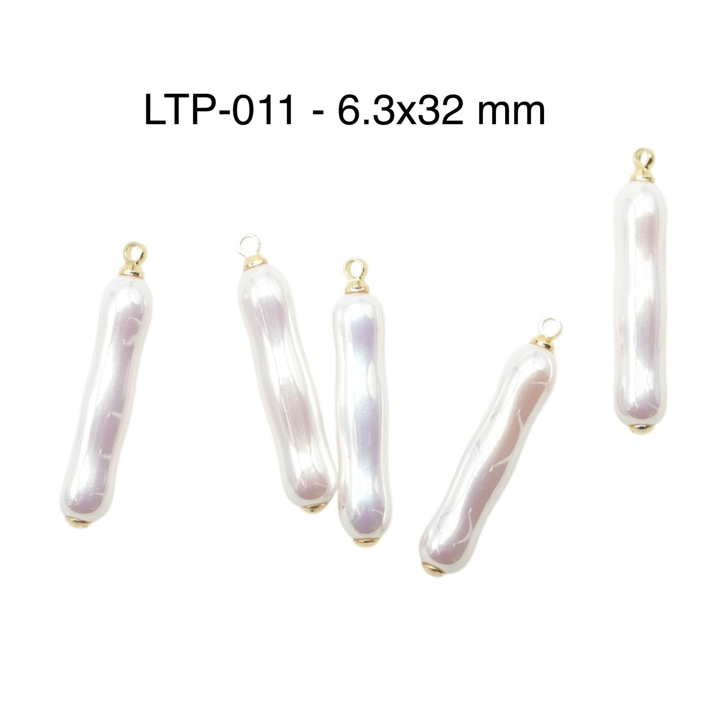 5 Gold-Plated Stainless Steel Charms/Pendants (6 models available)