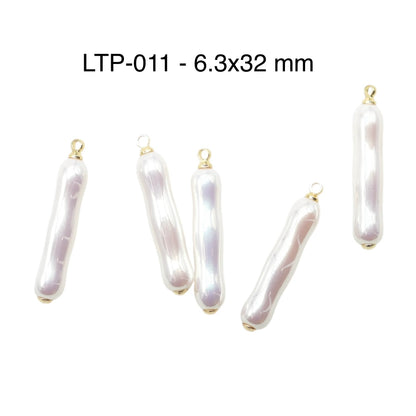 5 Gold-Plated Stainless Steel Charms/Pendants (6 models available)