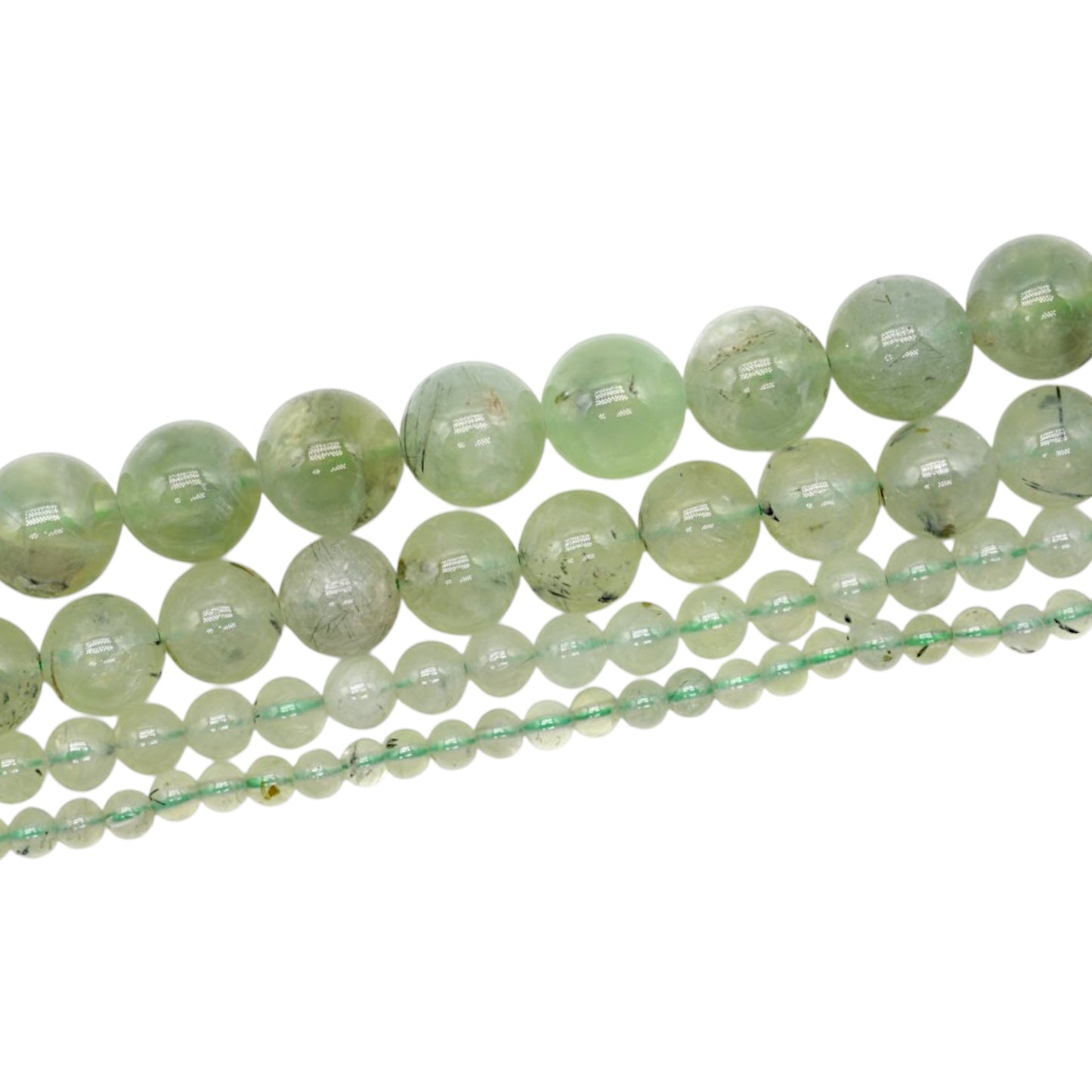 Prehnite AA bead strand
