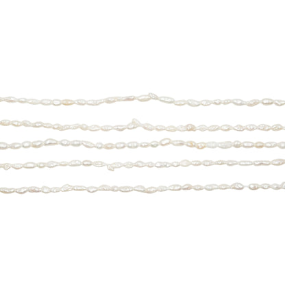 Fil de perle d’eau douce 2-3 mm [4]