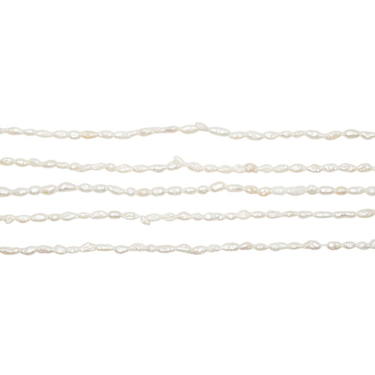 Fil de perle d’eau douce 2-3 mm [4]