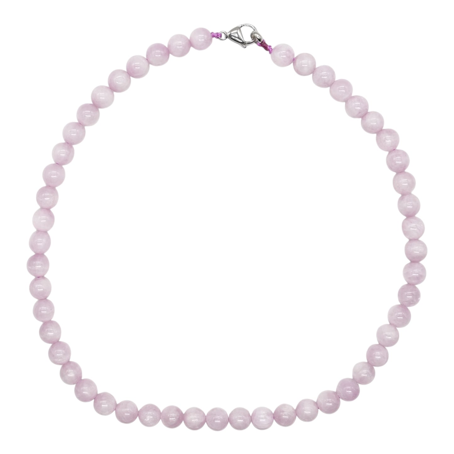 Collier boule Kunzite AAA