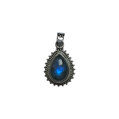 Pendentif argent & Labradorite