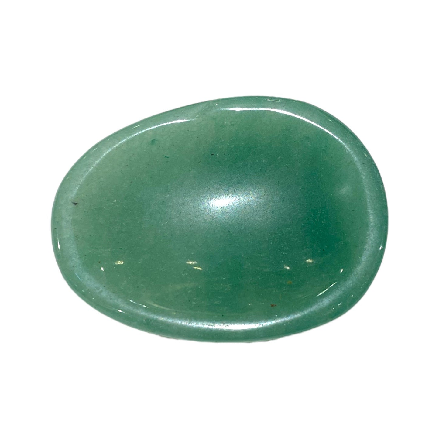 Galet anti stress aventurine verte