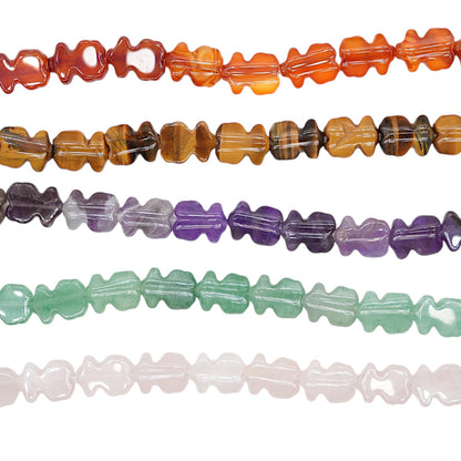 Fil nounours en pierre naturelle reference 33 — 15x12 mm (5 pierres disponible)