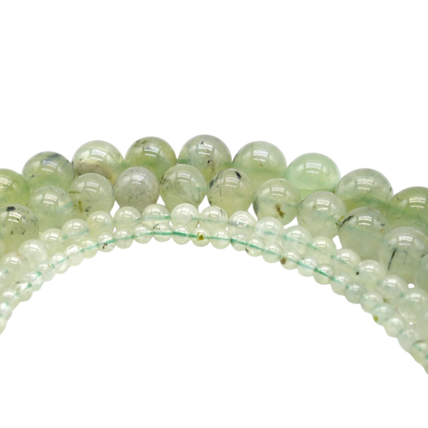 Prehnite AA bead strand