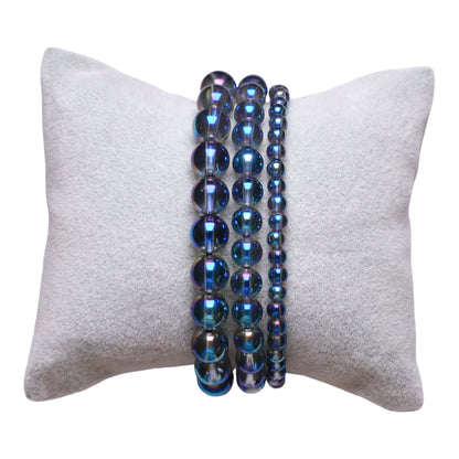 Bracelet Aqua Aura bleue - Foliesbijoux