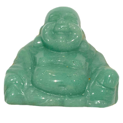 Bouddha en Aventurine verte