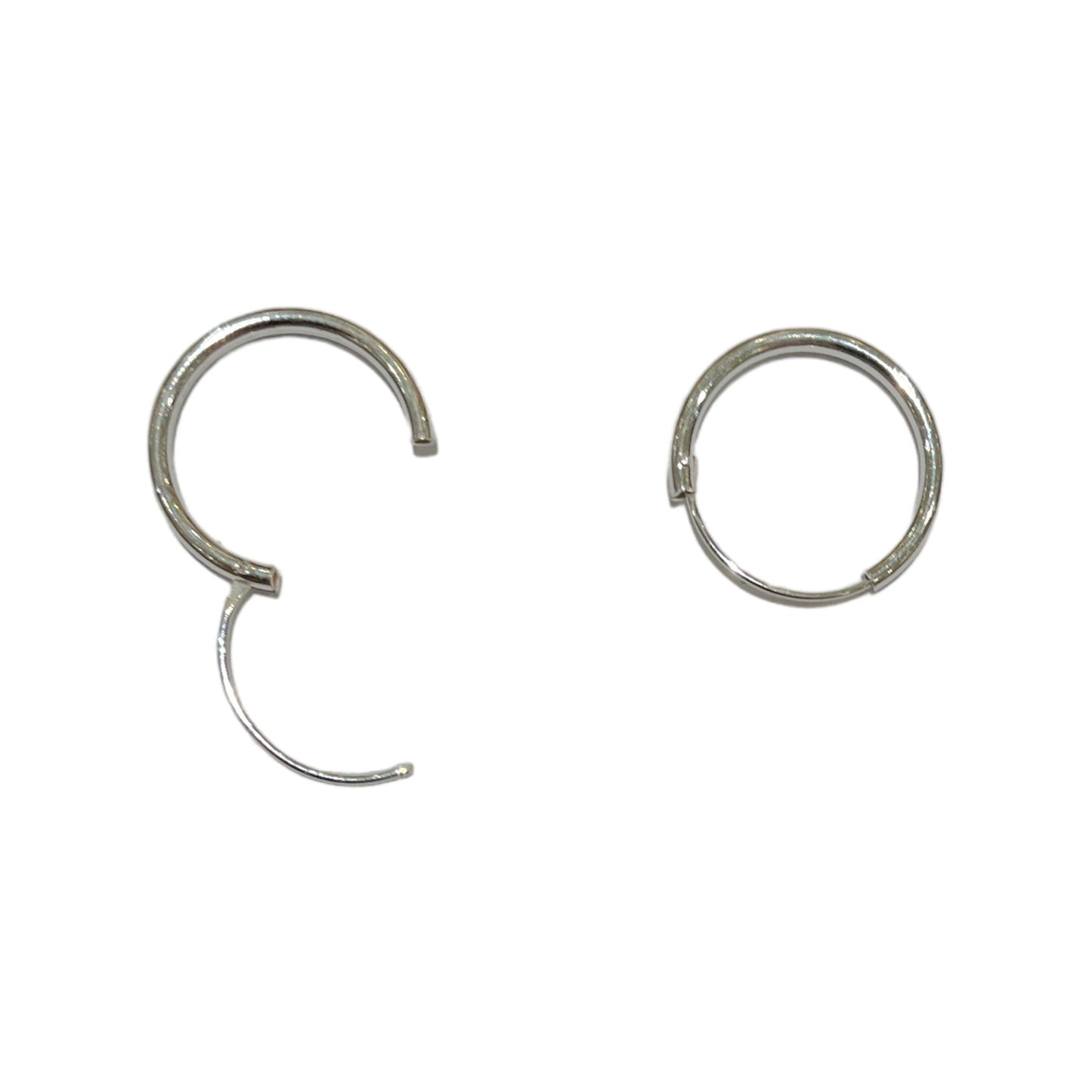 Boucle d'oreille ronde Argent 925