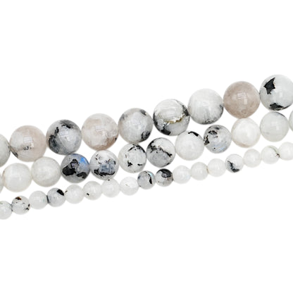 Fil de perle Labradorite blanche A