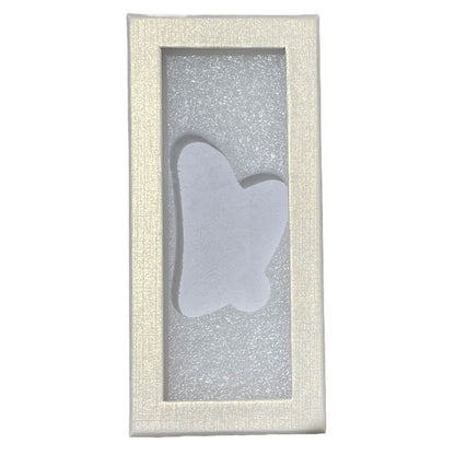 Gua sha Agate Botswana coeur