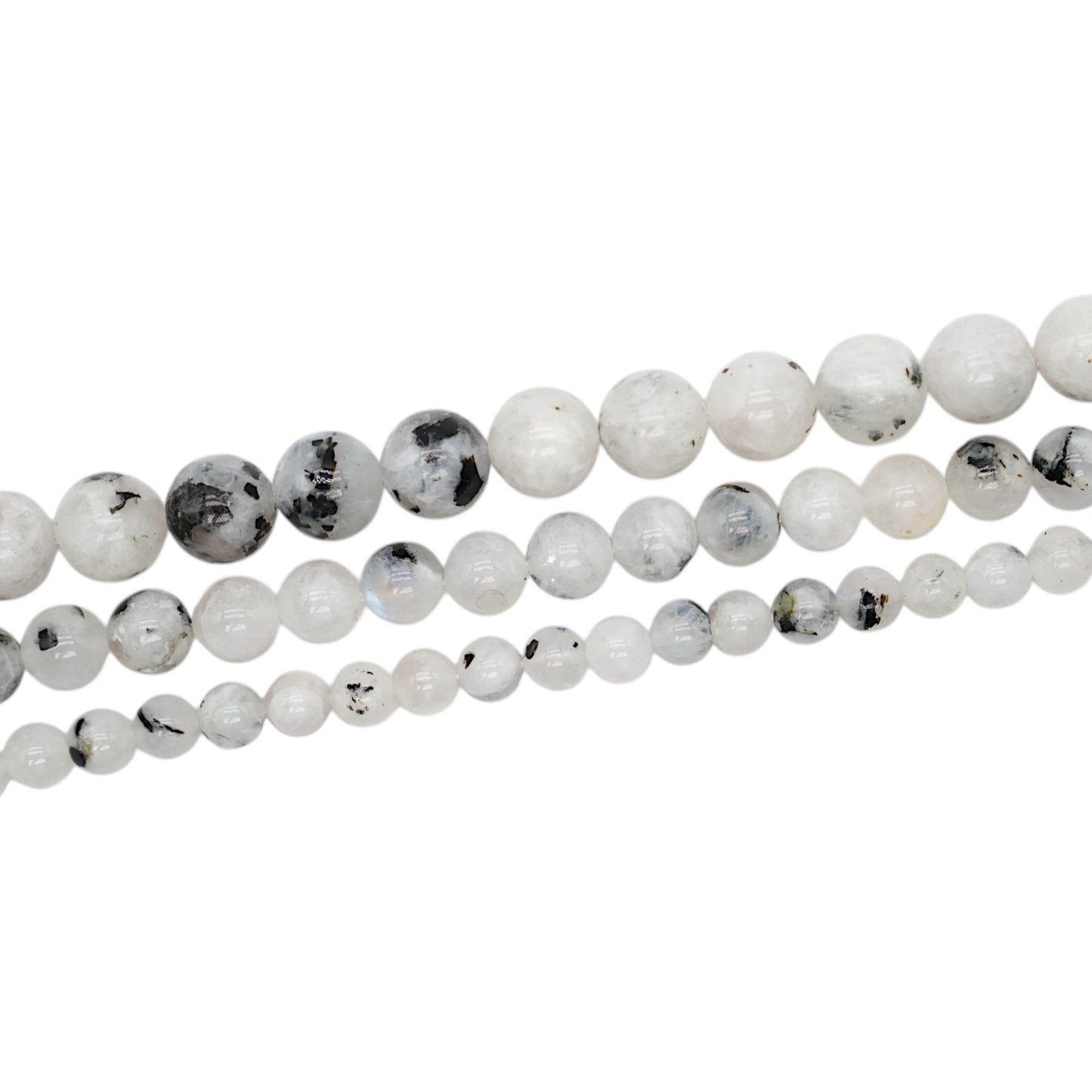 Fil de perle Labradorite blanche A