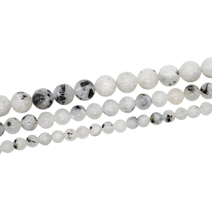 Fil de perle Labradorite blanche A