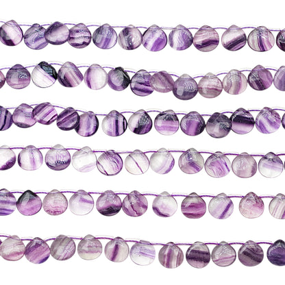 Fil de perle Goutte forme poire 10 mm (2 pierres naturelles disponible)