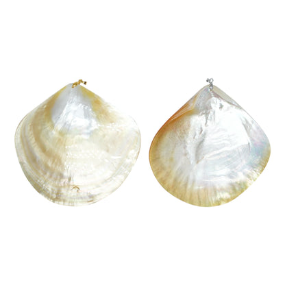 Pendentif Feuille nacre 10.5x10.5 cm