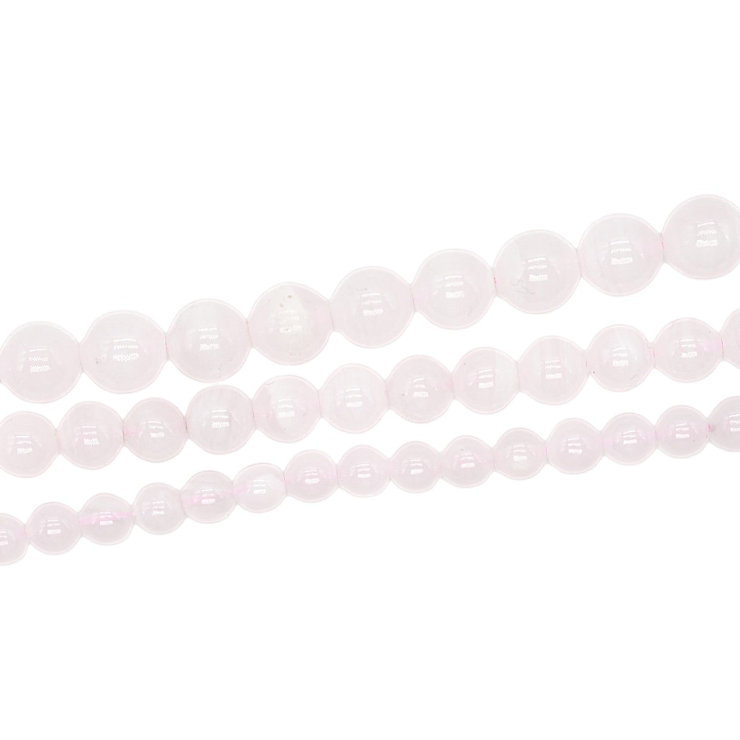 Fil de perle Mangano calcite rose A