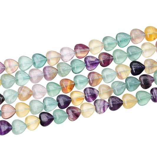 Fil Fluorine multicolore en coeur (2 tailles disponibles)