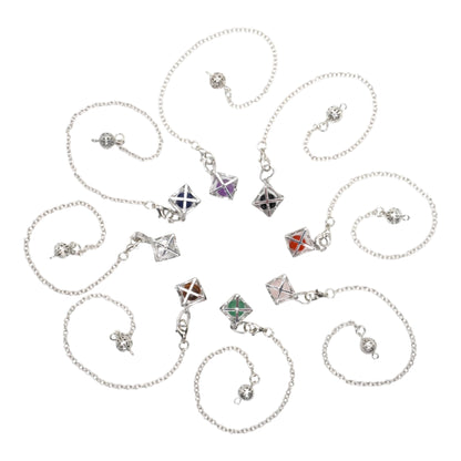 Pendule forme étoile (8 pierres disponible)