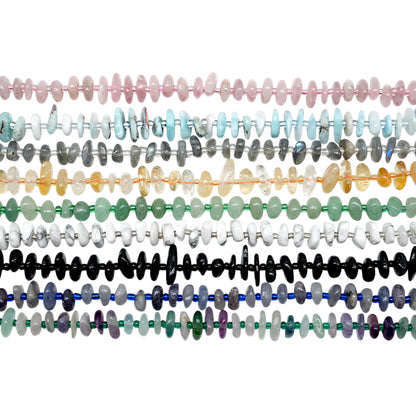 Fil de pierre baroque 5x12 mm (27 pierres disponibles)