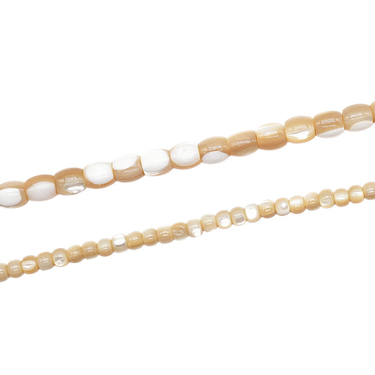 Fil de nacre dorée (2 tailles disponible)