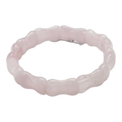 Bracelet forme os à 2 trous facetté AA+13x18x7.5 mm (14 pierres disponible) #21