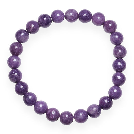 Bracelet Lepidolite taille homme