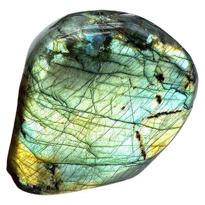 Labradorite forme libre AA+ 558g (Lot 24) Abimé