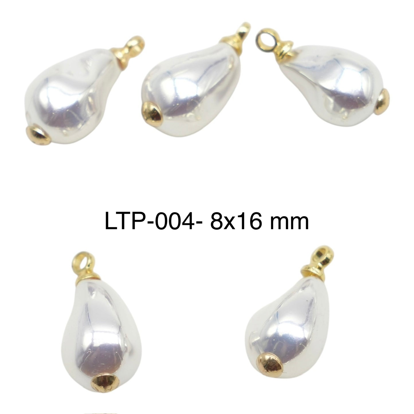 5 Gold-Plated Stainless Steel Charms/Pendants (6 models available)