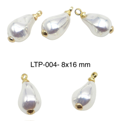 5 Gold-Plated Stainless Steel Charms/Pendants (6 models available)