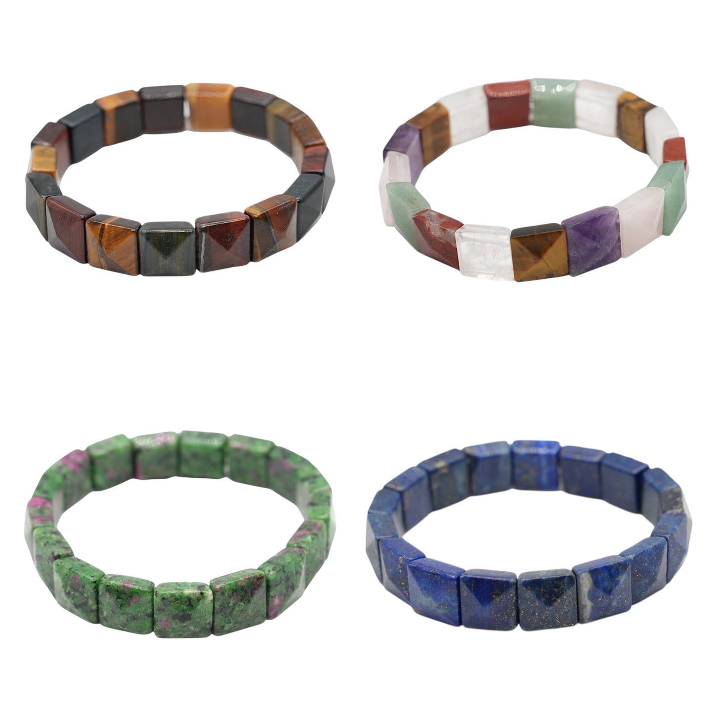 Bracelet AA+ 12x12 mm (7 pierres disponible) #7