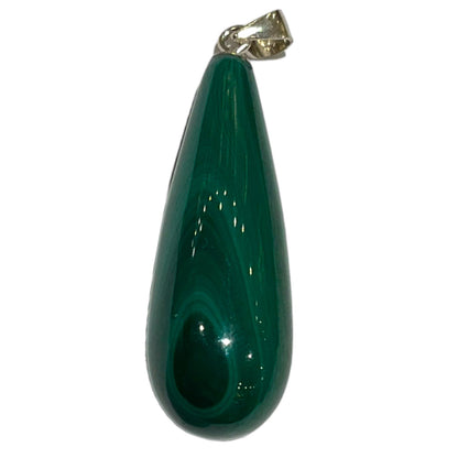 Pendentif Malachite en forme de goutte