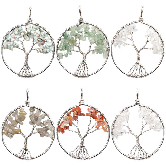 Pendentif grand arbre de vie baroque 4 cm