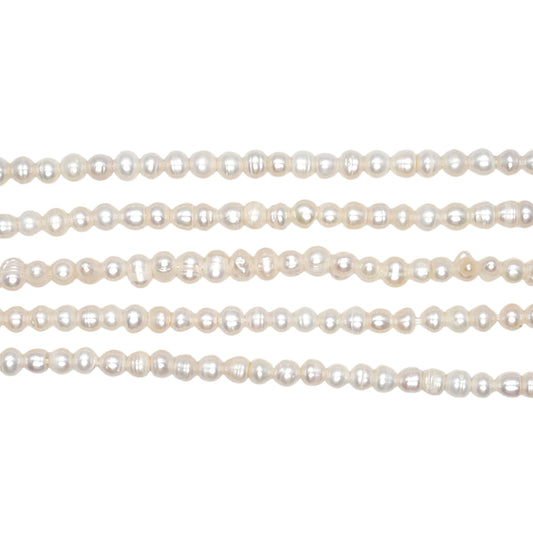 Fil de perle d’eau douce 4-4.5 mm [37]
