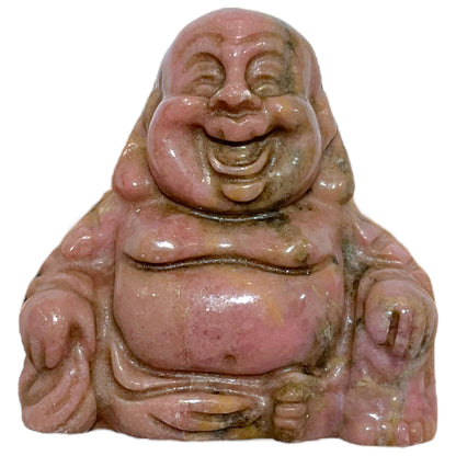 Bouddha en Rhodonite